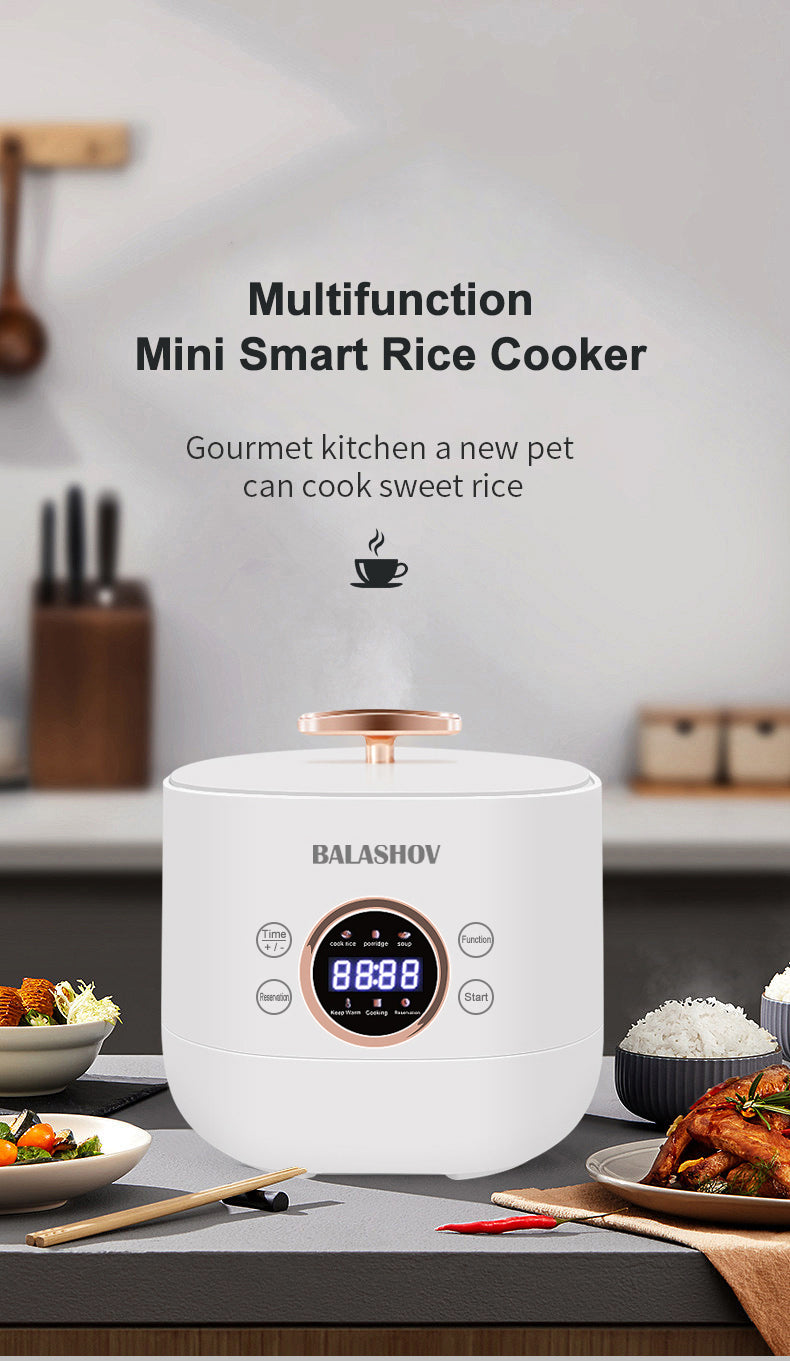 Smart Rice Cooker Duo and Popcorn Maker in One!