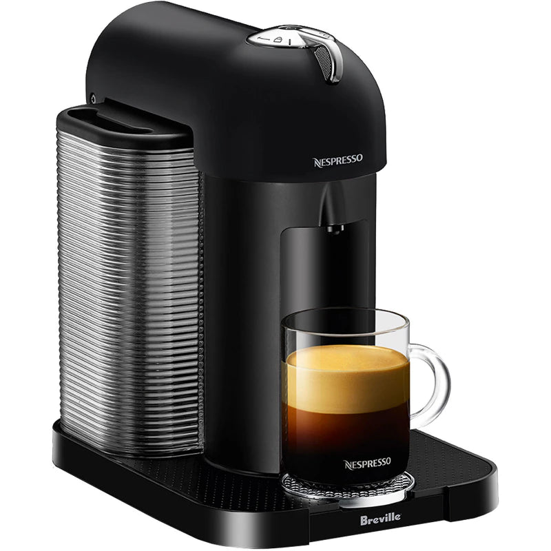 Nespresso Vertuo Coffee and Espresso Machine by Breville, Matte Black: Enjoy Barista-Quality Coffee at Home