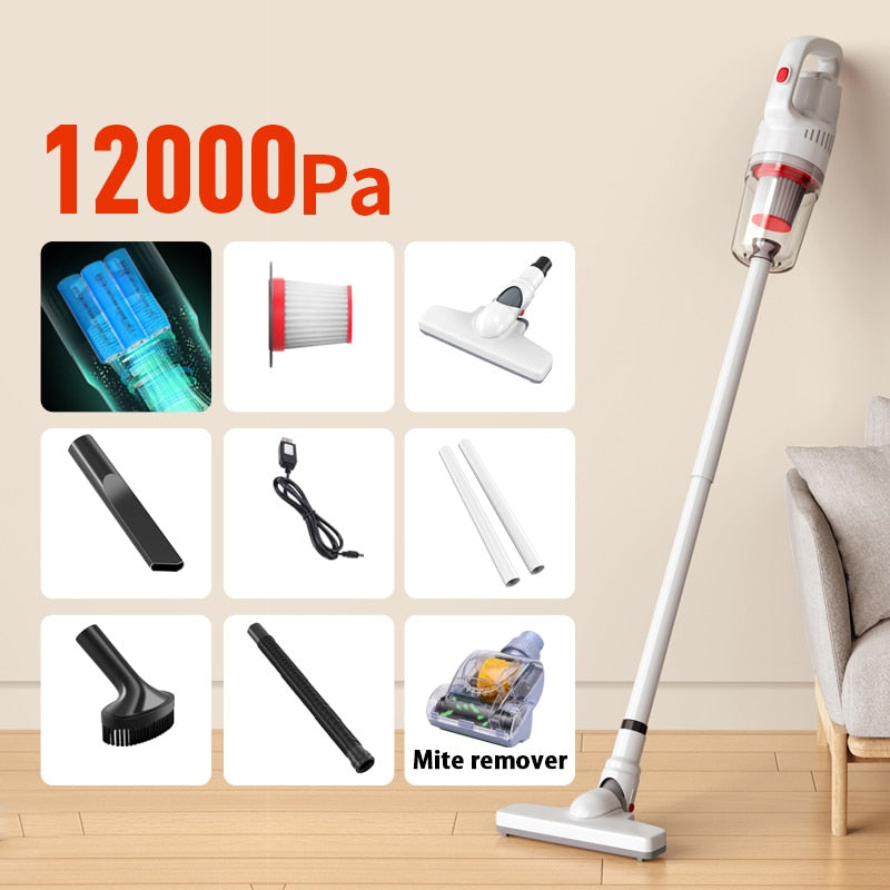Experience the Ultimate Clean with the Xiaomi 12000PA Portable Car Vacuum Cleaner - Your Solution for a Spotless Home and Car