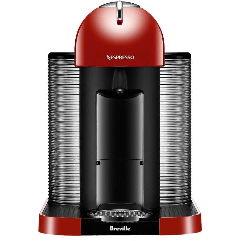 Experience Barista-Quality Coffee at Home with the Breville Nespresso Vertuo Single-Serve Machine in Matte Black