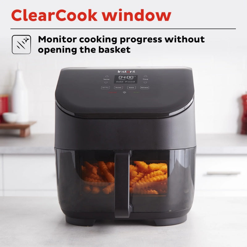 Enjoy Healthy and Delicious Meals Instant Vortex Clearcook Air Fryer Oven
