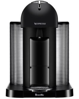 Experience Barista-Quality Coffee at Home with the Breville Nespresso Vertuo Single-Serve Machine in Matte Black